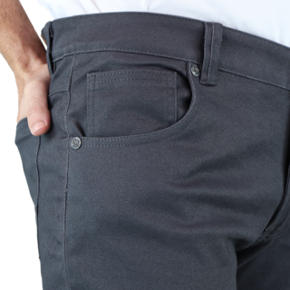 Foto 6 | Pantalón De Vestir Para Hombre Marca Rams Cottons Modelo Bull Denim Color Gris Corte Slim Fit