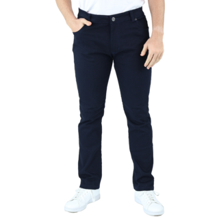 Foto 1 | Pantalón De Vestir Para Hombre Marca Rams Cottons Modelo Bull Denim Color Azul Marino Corte Slim Fit