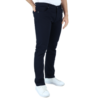 Foto 2 | Pantalón De Vestir Para Hombre Marca Rams Cottons Modelo Bull Denim Color Azul Marino Corte Slim Fit