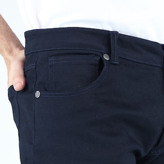 Foto 6 | Pantalón De Vestir Para Hombre Marca Rams Cottons Modelo Bull Denim Color Azul Marino Corte Slim Fit