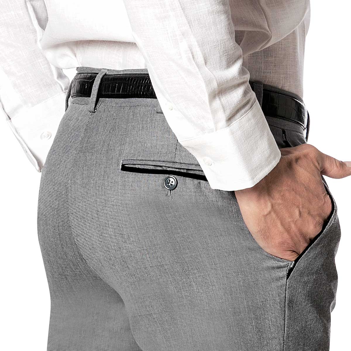 Foto 2 | Felker Pantalón Para Hombre Gris