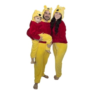 Foto 3 | Mameluco Adulto Bordado Pooh Disney Amarillo