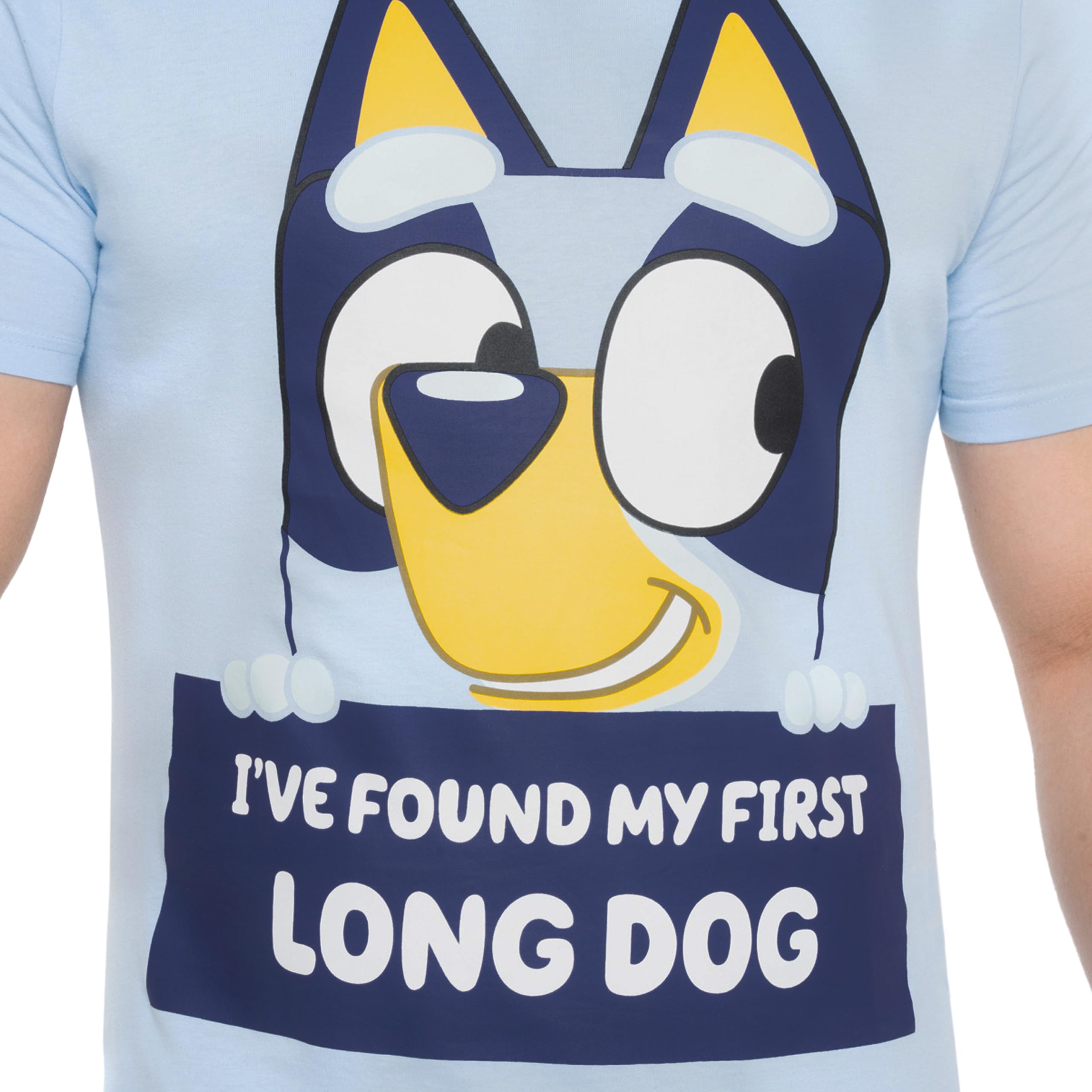 Foto 4 pulgar | Pijama Bluey Azul para Hombre - Venta Internacional