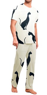 Foto 3 | Conjunto de Pijama Shendy Vendy para Hombre