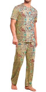 Foto 3 | Pijama Shendy Vendy Beige para Hombre