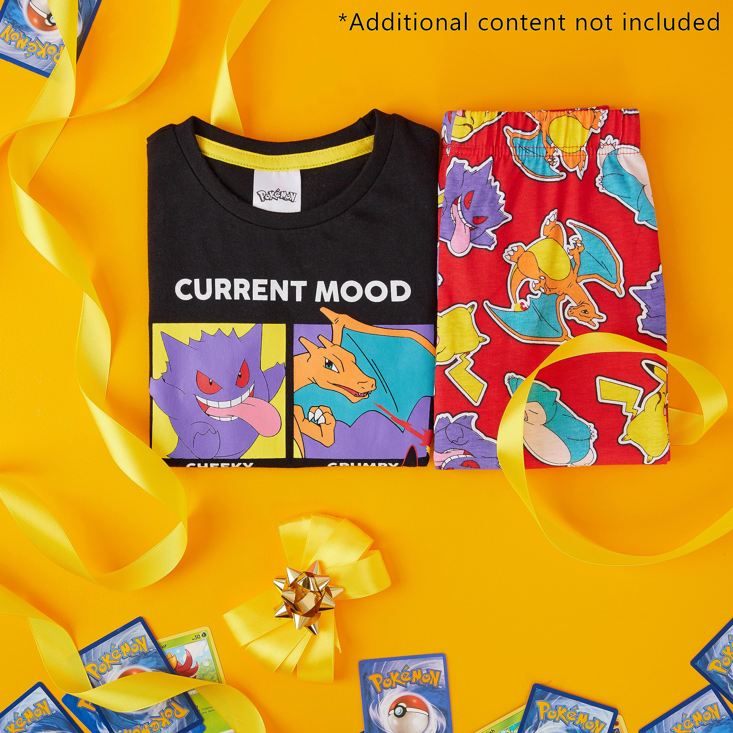 Foto 2 | Set De Pijama Pokémon Para Hombre Y Adolescente S-3xl (multicolor Y Negro, 2xl) - Venta Internacional.