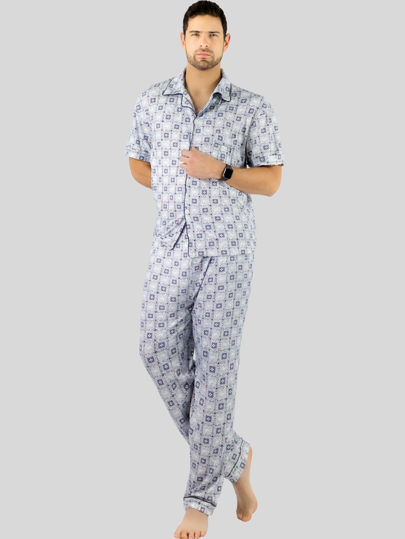 Foto 2 | Pijama de Hombre 2 Piezas Pij-091 D5
