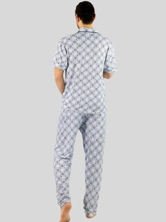 Foto 3 | Pijama de Hombre 2 Piezas Pij-091 D5