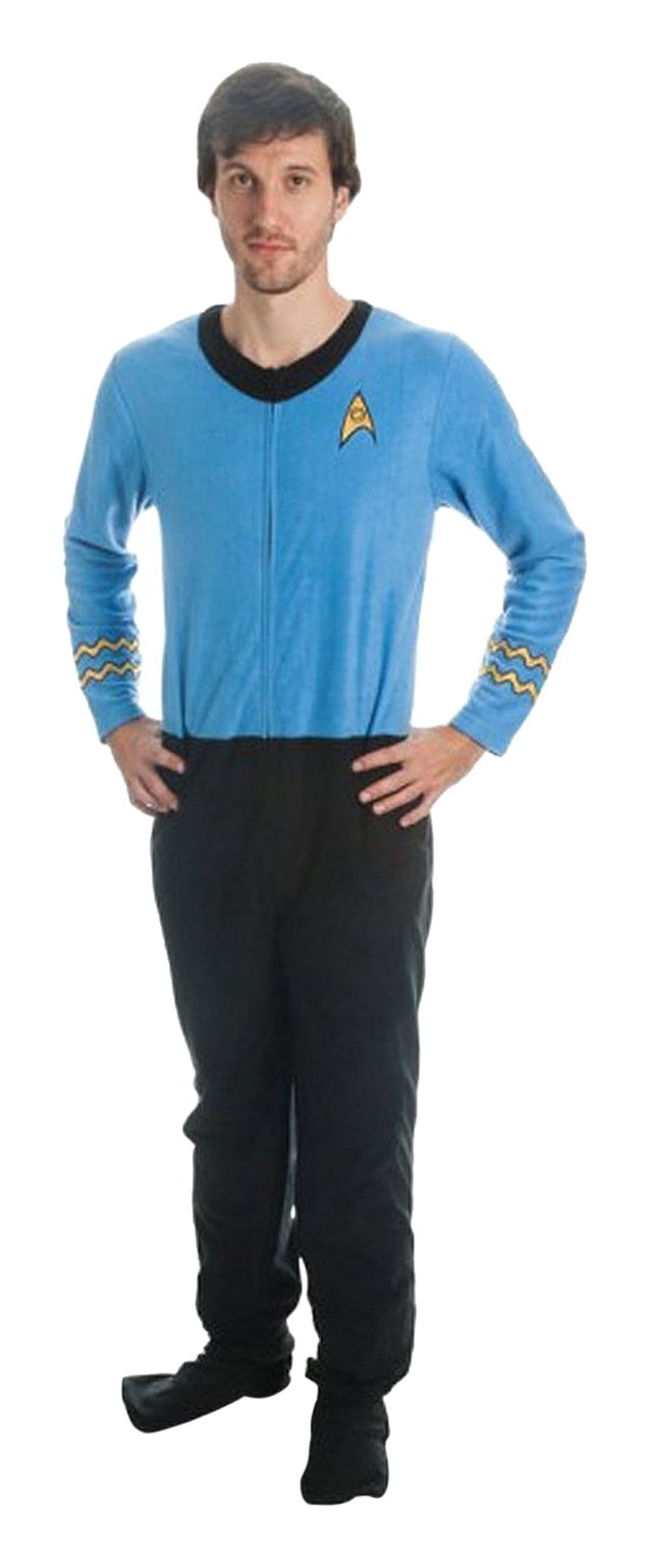 Foto 1 | Union Suit Star Trek  Serie Original  Azul  Ciencia  Para Adultos - Venta Internacional.