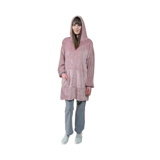 Foto 1 | Sudadera Vianney Winter Hoodie Unitalla Color Lila