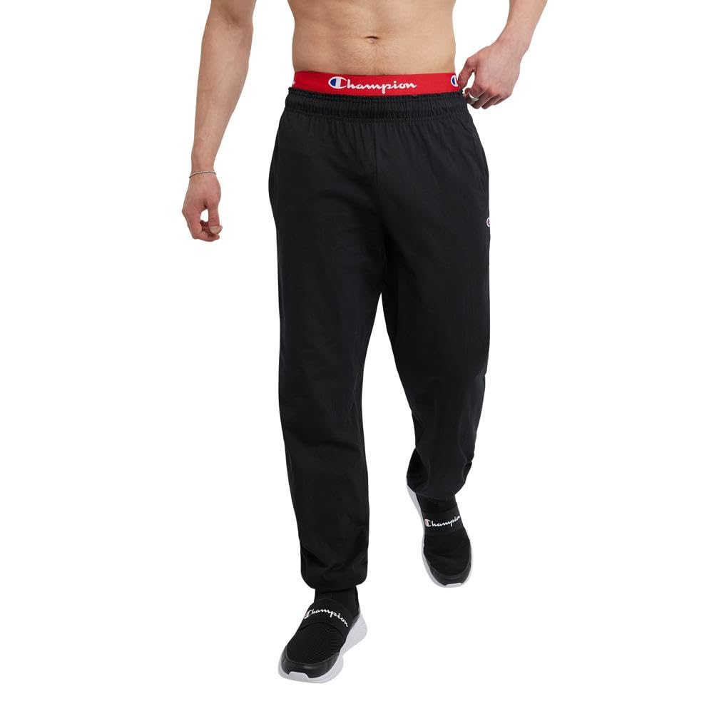 Foto 2 pulgar | Pantalones De Pijama Champion Everyday Cotton Para Hombre, Color Negro - Venta Internacional