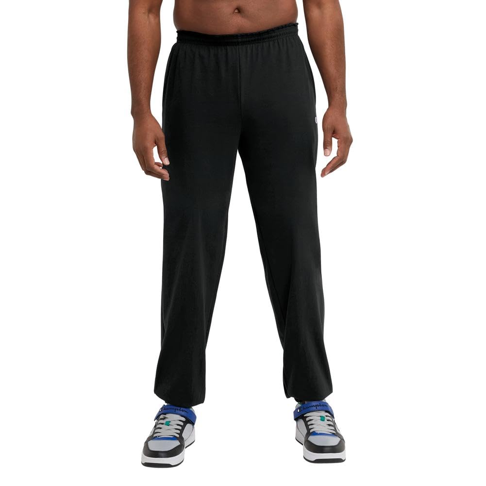 Foto 5 pulgar | Pantalones De Pijama Champion Everyday Cotton Para Hombre, Color Negro - Venta Internacional