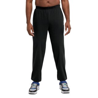 Foto 4 | Pantalones De Pijama Champion Everyday Cotton Para Hombre, Color Negro - Venta Internacional