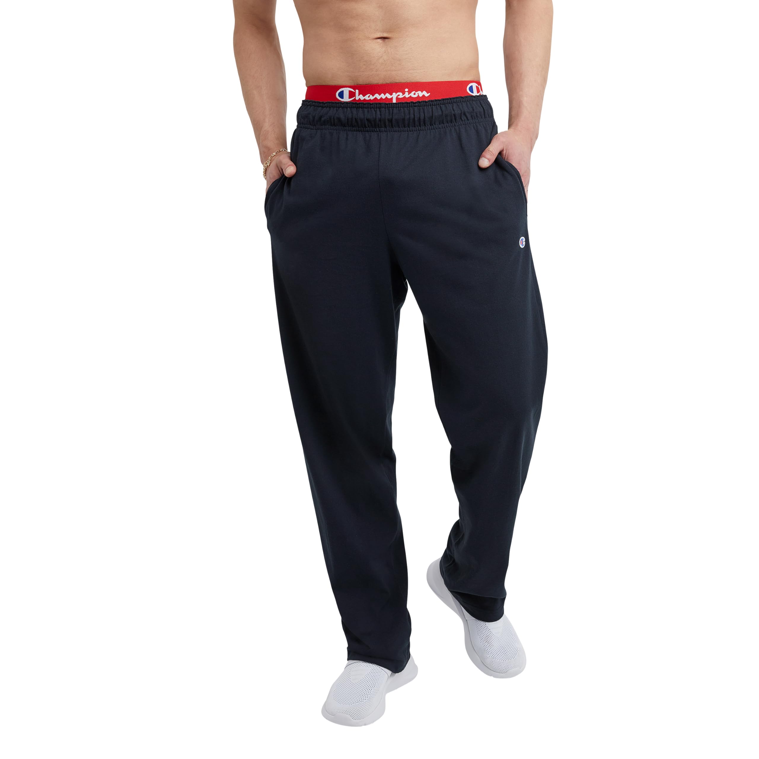 Foto 2 pulgar | Pantalones Champion Everyday de Algodón con Dobladillo Abierto para Hombre - Venta Internacional
