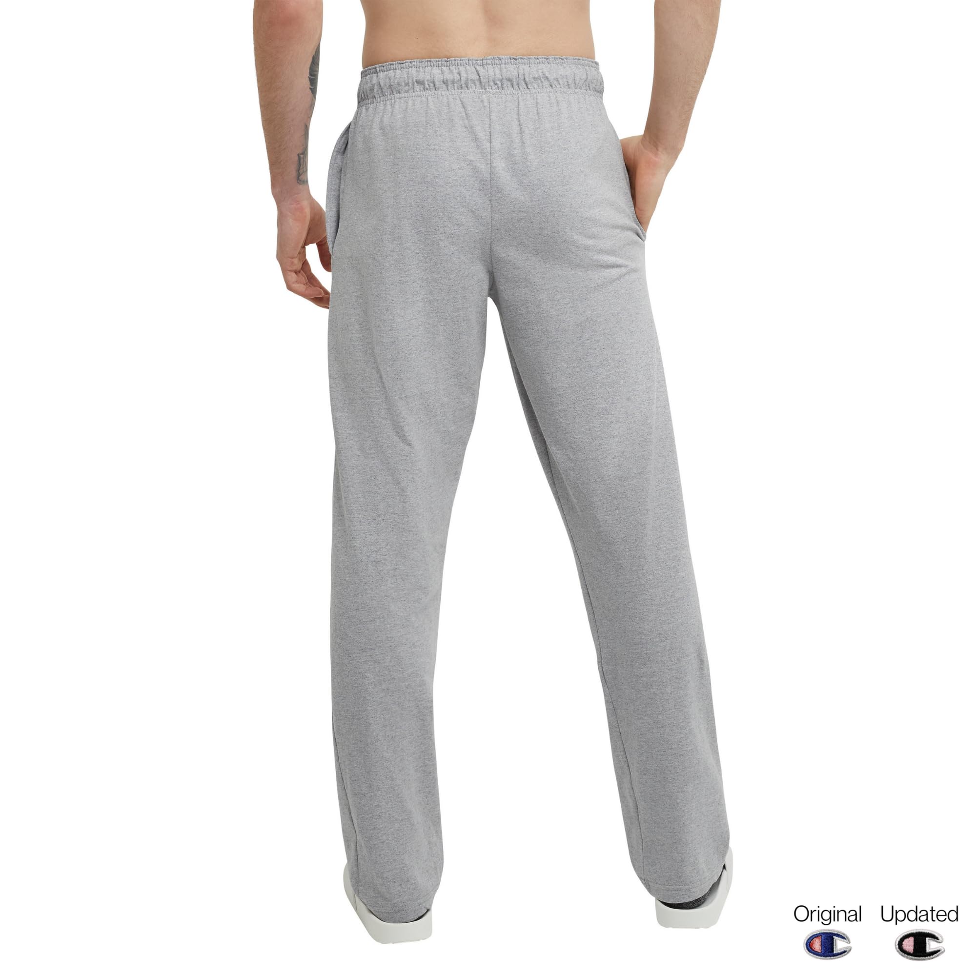 Foto 2 | Pantalón Champion Gris para Hombre - Venta Internacional