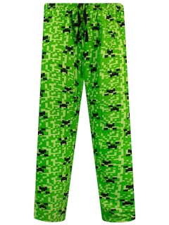 Foto 1 | Pantalón Lounge Minecraft Para Hombre, Talla M, Con Estampado De Enredadera - Venta Internacional.
