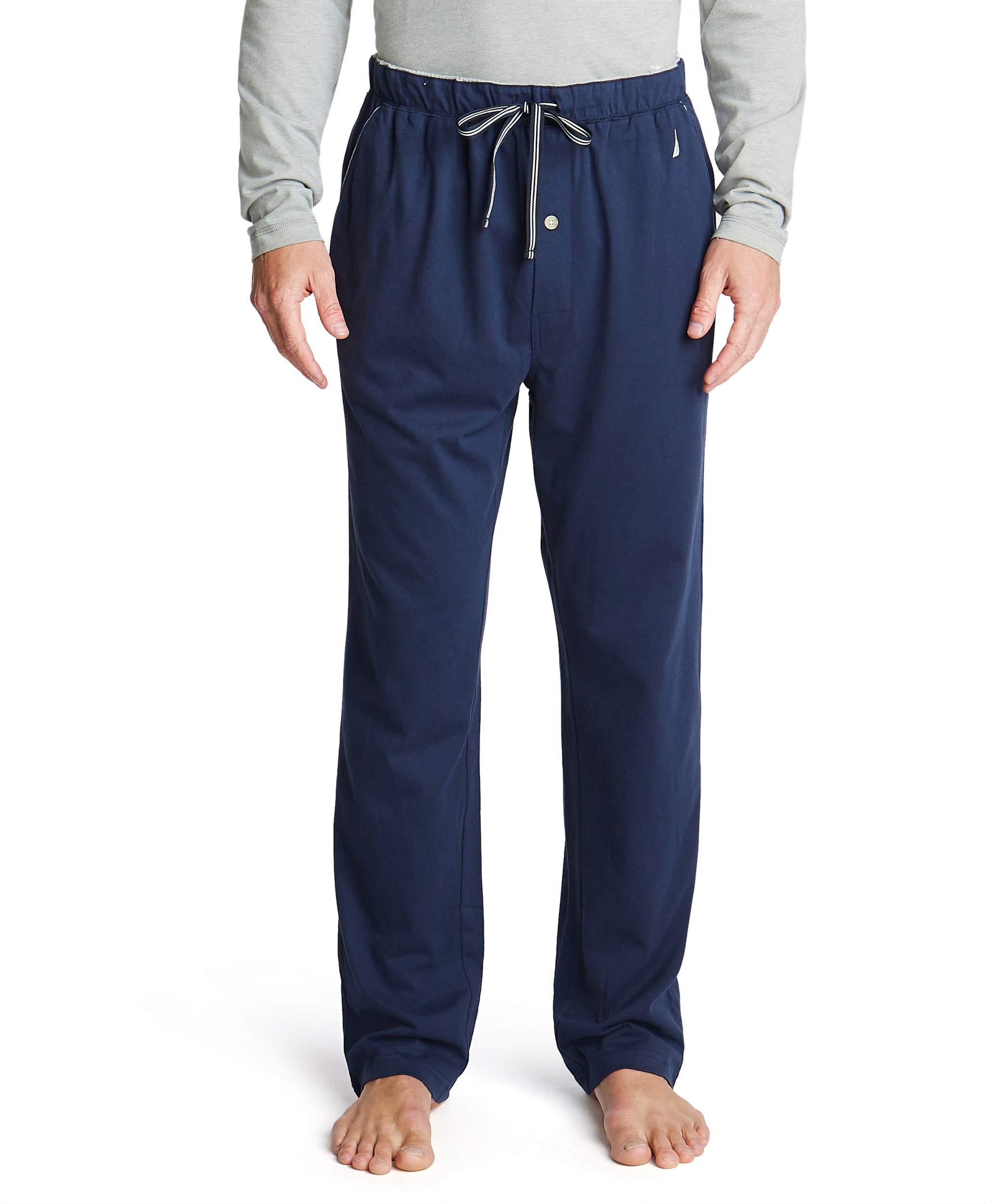 Foto 1 | Sleep Lounge-pant Nautica Soft Knit Para Hombre, Color Azul Marino, Talla L - Venta Internacional.