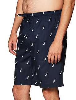 Foto 2 | Pijama Corto Nautica Soft Woven 100% Algodón Con Cintura Elástica Para Hombre - Venta Internacional.