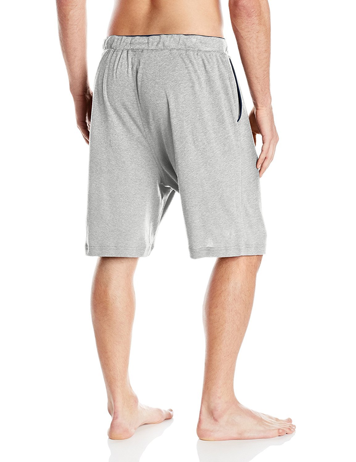 Foto 4 pulgar | Pantalones Cortos Sleep Lounge Nautica De Punto Suave Con Cintura Elástica Para Hombre, Color Gris - Venta Internacion