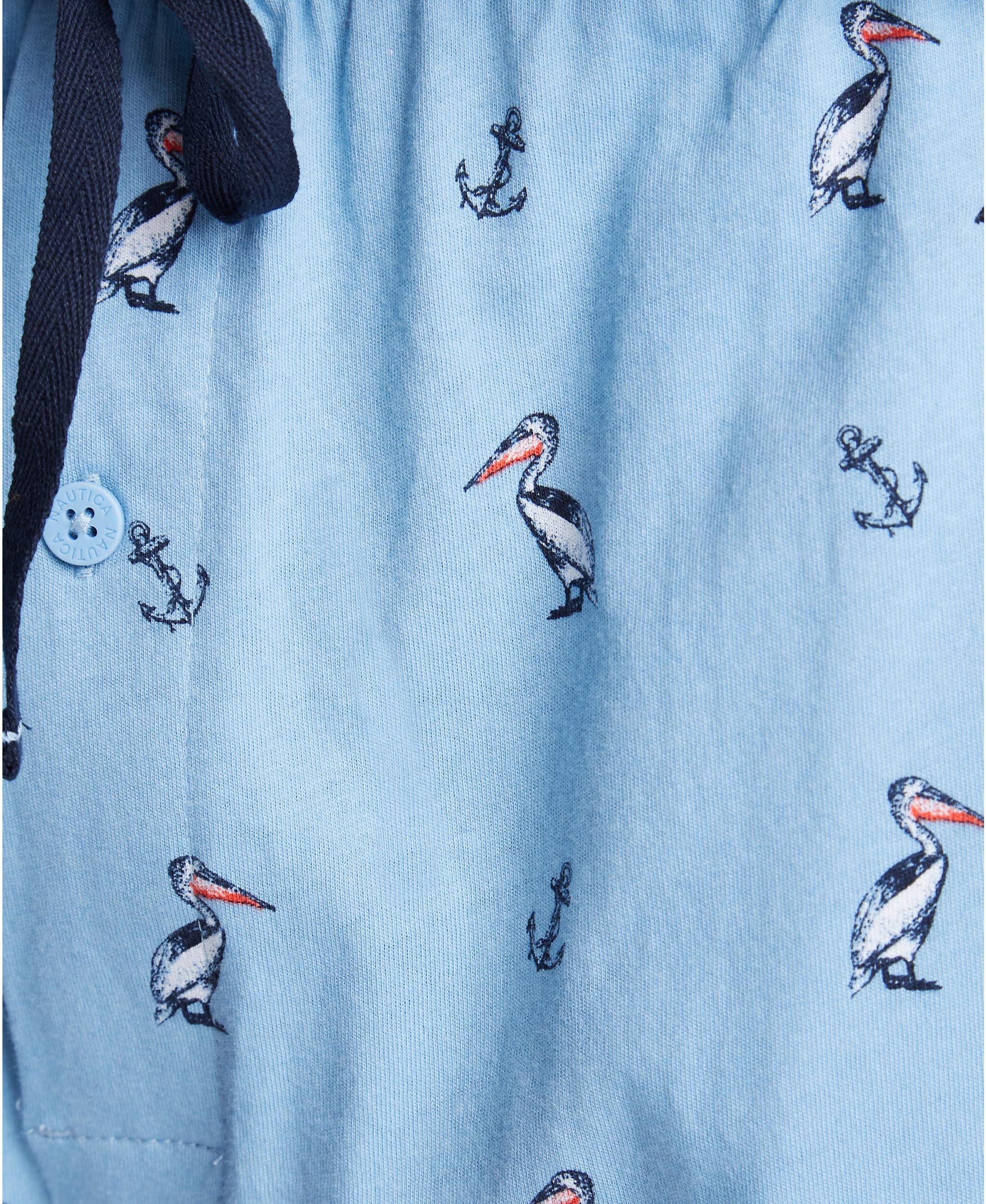 Foto 4 pulgar | Pantalón De Pijama Nautica Soft Woven 100% Algodón Con Cintura Elástica Para Hombre - Venta Internacional.
