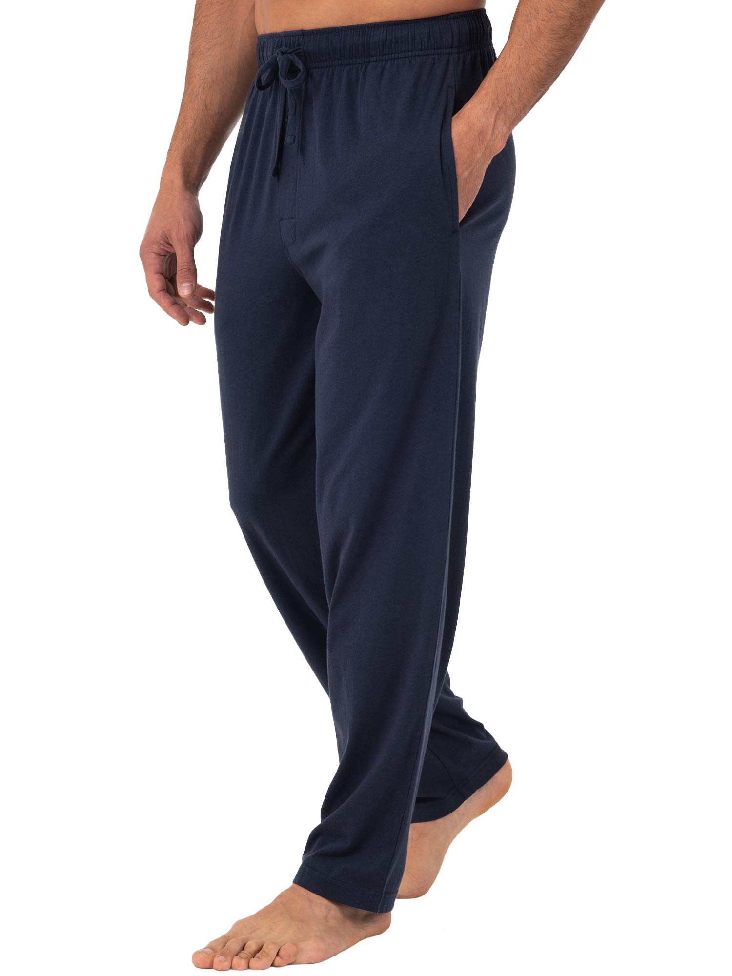 Foto 3 | Pantalón Para Dormir Fruit Of The Loom, Tejido Azul Marino Para Hombre, Talla M - Venta Internacional.