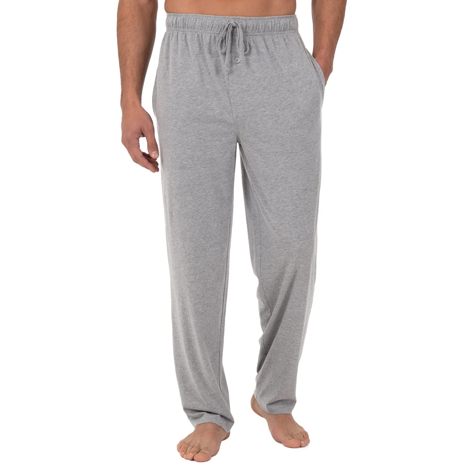 Foto 2 pulgar | Pantalón De Dormir Fruit Of The Loom, Tejido De Punto Para Hombre, 2 Unidades, Color Gris - Venta Internacional.