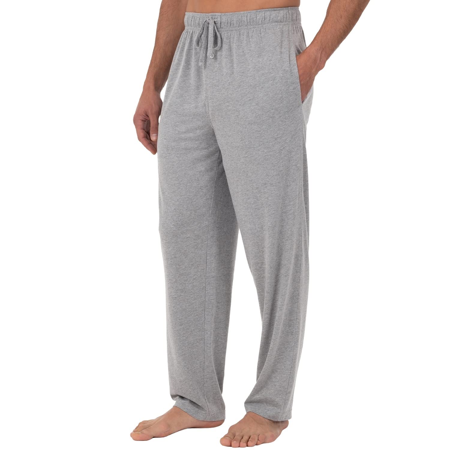 Foto 2 | Pantalón De Dormir Fruit Of The Loom, Tejido De Punto Para Hombre, 2 Unidades, Color Gris - Venta Internacional.
