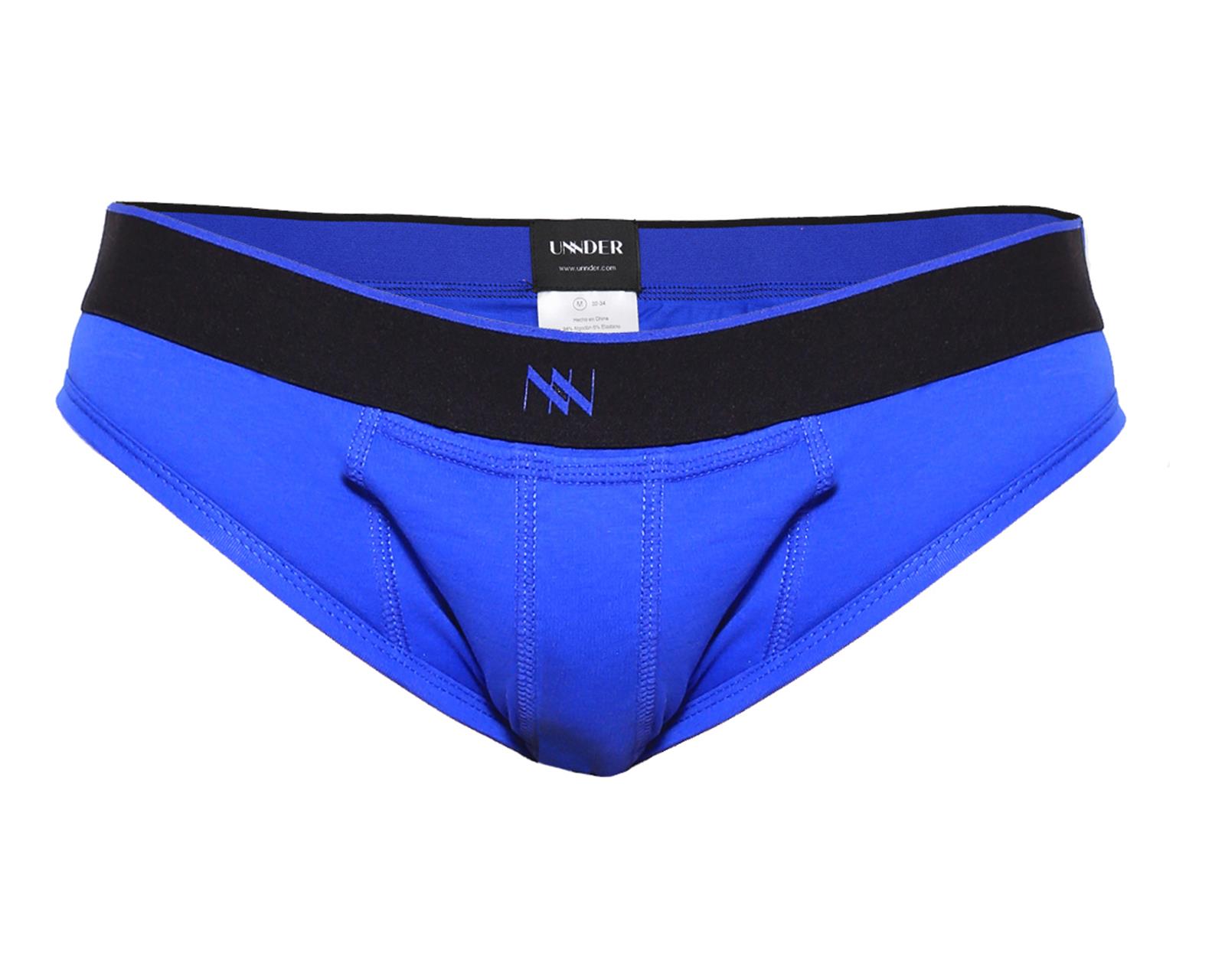 Foto 3 pulgar | Calzon Bikini Modern Unnder Ropa Interior Para Hombre 1 Pz Color Azul