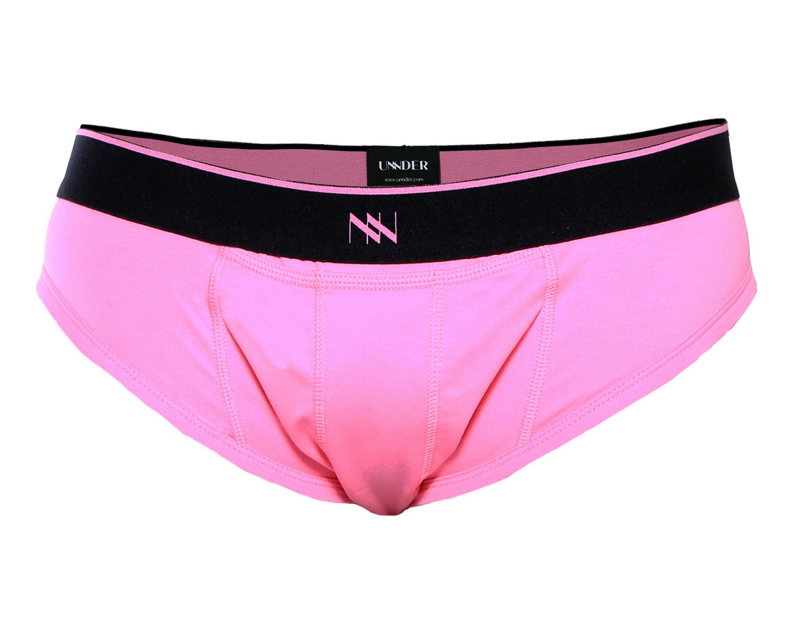 Foto 3 pulgar | Calzon Bikini Modern Unnder Ropa Interior Para Hombre 1 Pz Color Rosa Chicle