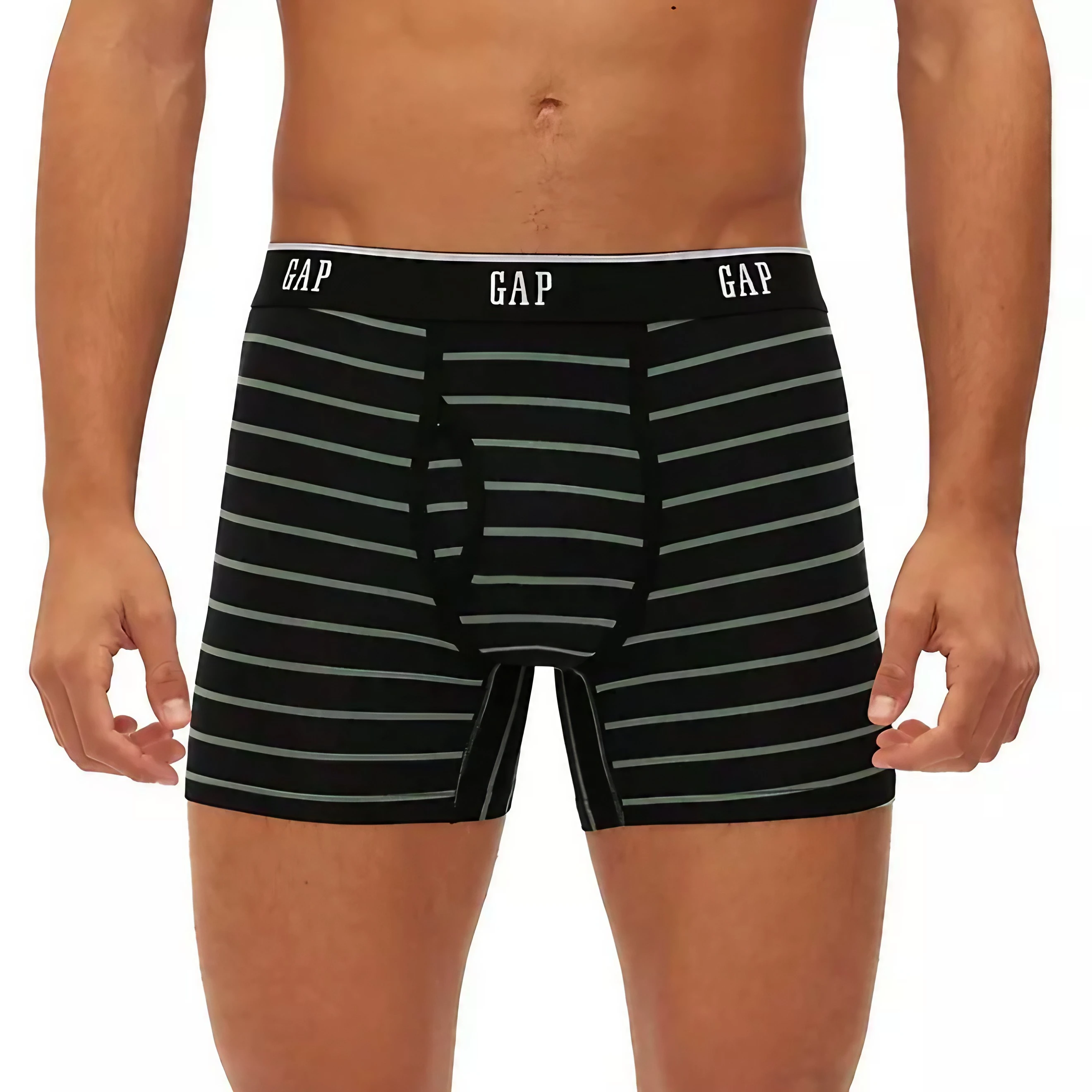 Foto 3 pulgar | Boxer Gap 4-pack Ultra Suave Negros para Caballero
