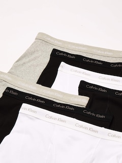 Foto 3 | Bóxer Calvin Klein Cotton Classics Paquete De 7 Unidades Para Hombre - Venta Internacional