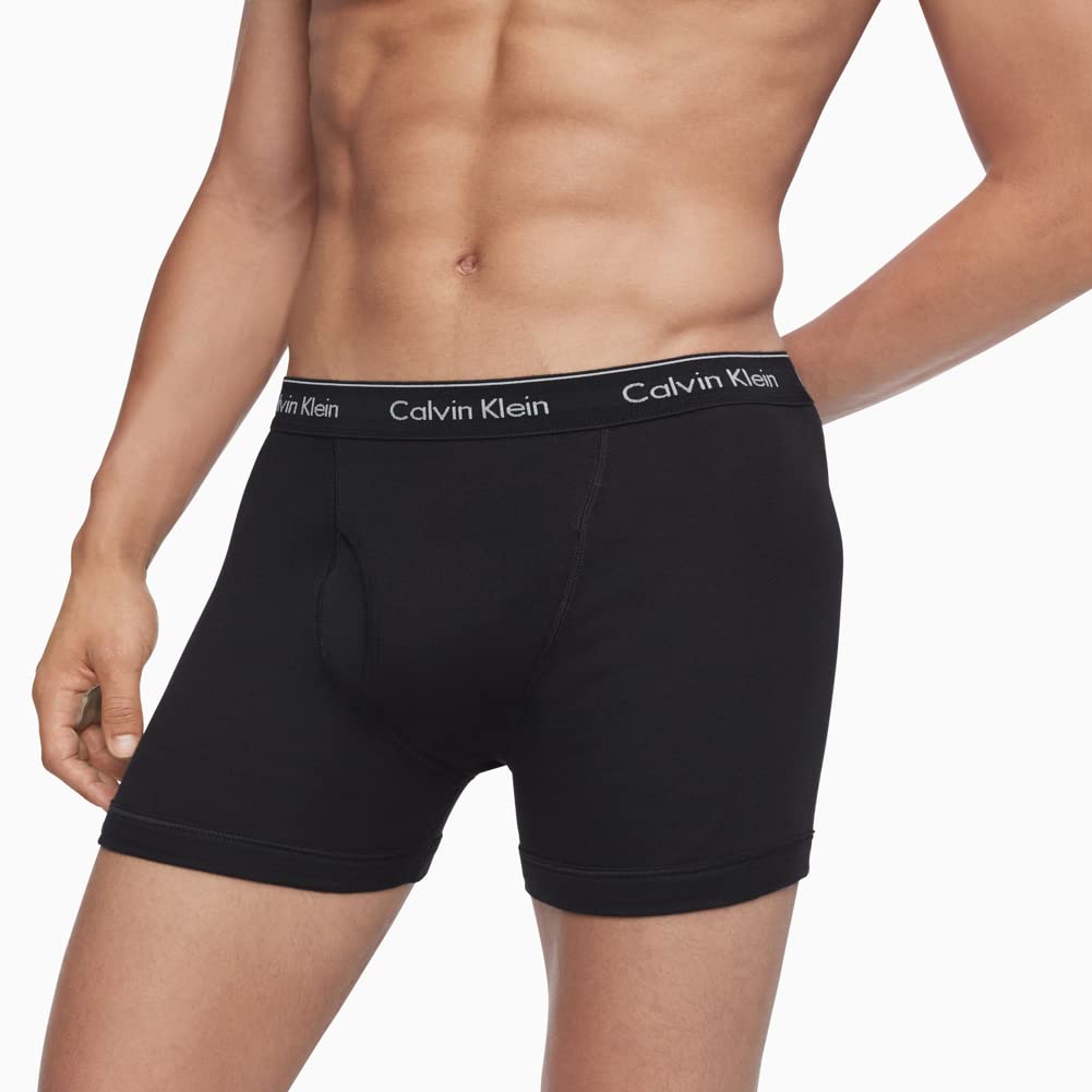 Foto 4 | Bóxer Calvin Klein Cotton Classics para Hombre 3 Piezas- Venta Internacional.