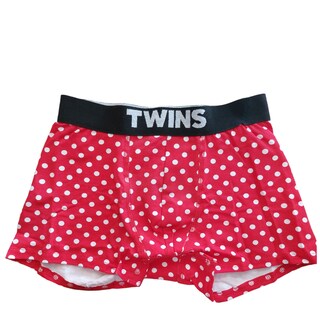 Foto 1 | Boxer Para Caballero Biker-rojo Lunares Twins