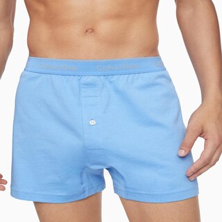Foto 4 | Boxer Calvin Klein Cotton Classics para Hombre 3 Unidades Azules - Venta Internacional