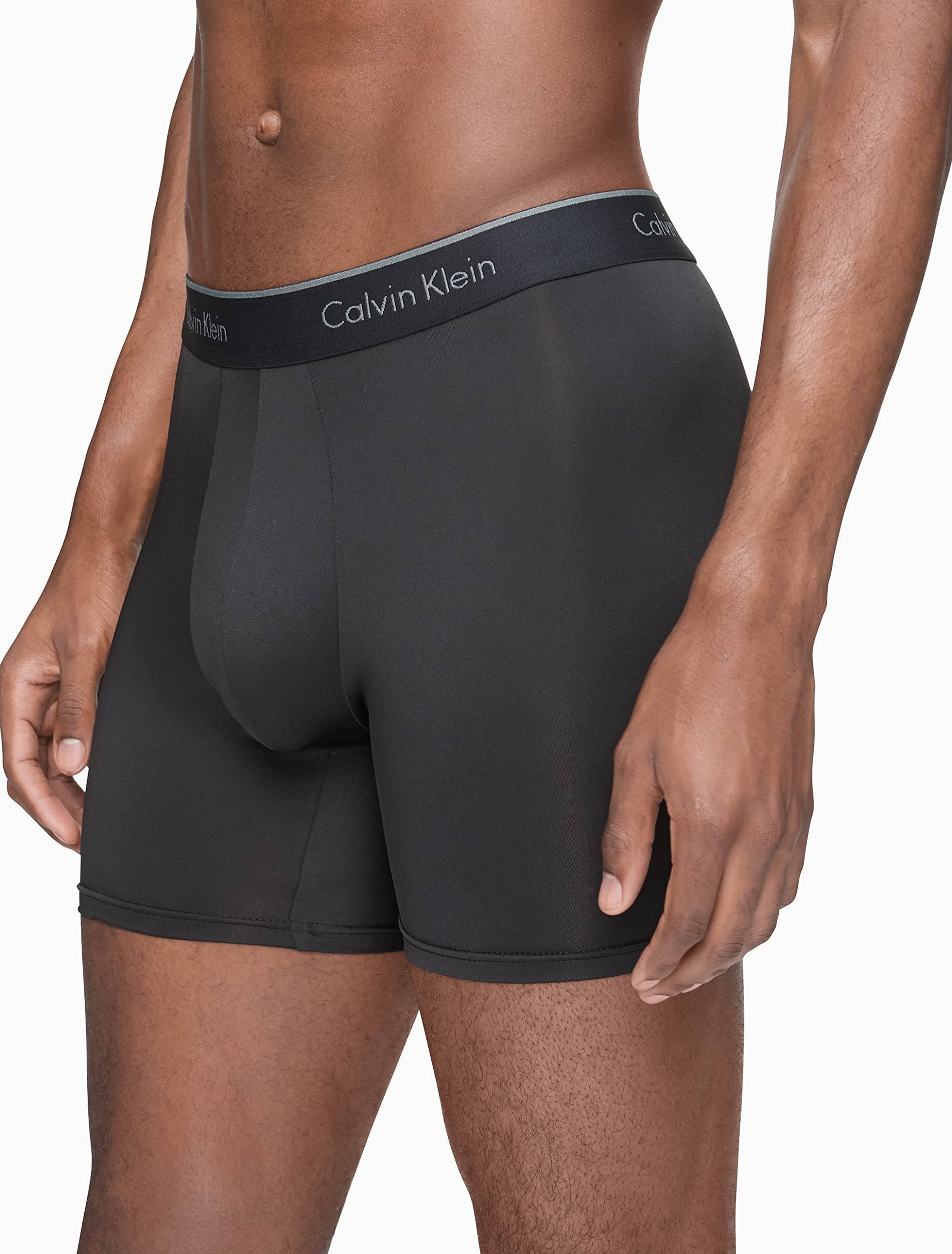 Foto 5 pulgar | Bóxer Calvin Klein Micro Stretch para Hombre 7 Piezas Negras - Venta Internacional