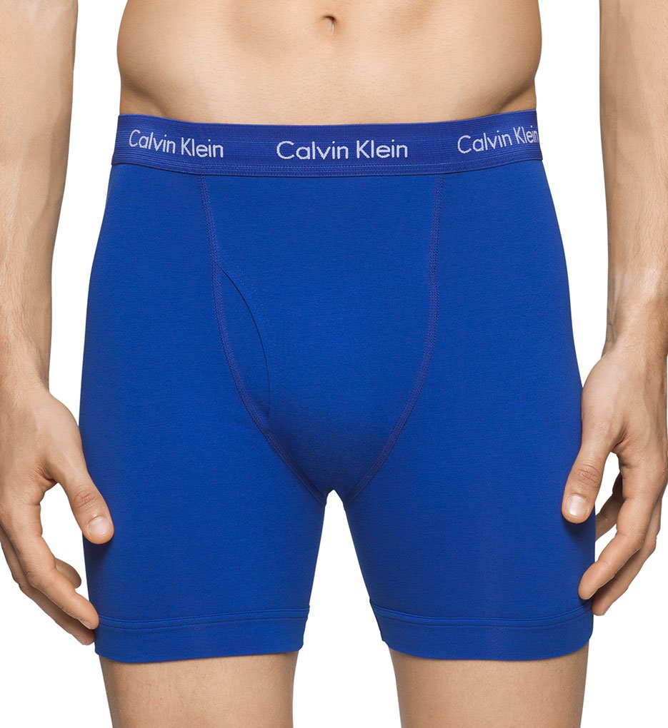 Foto 3 pulgar | Calzoncillos Tipo Bóxer Calvin Klein Negros para Hombre 3 Piezas - Venta Internacional