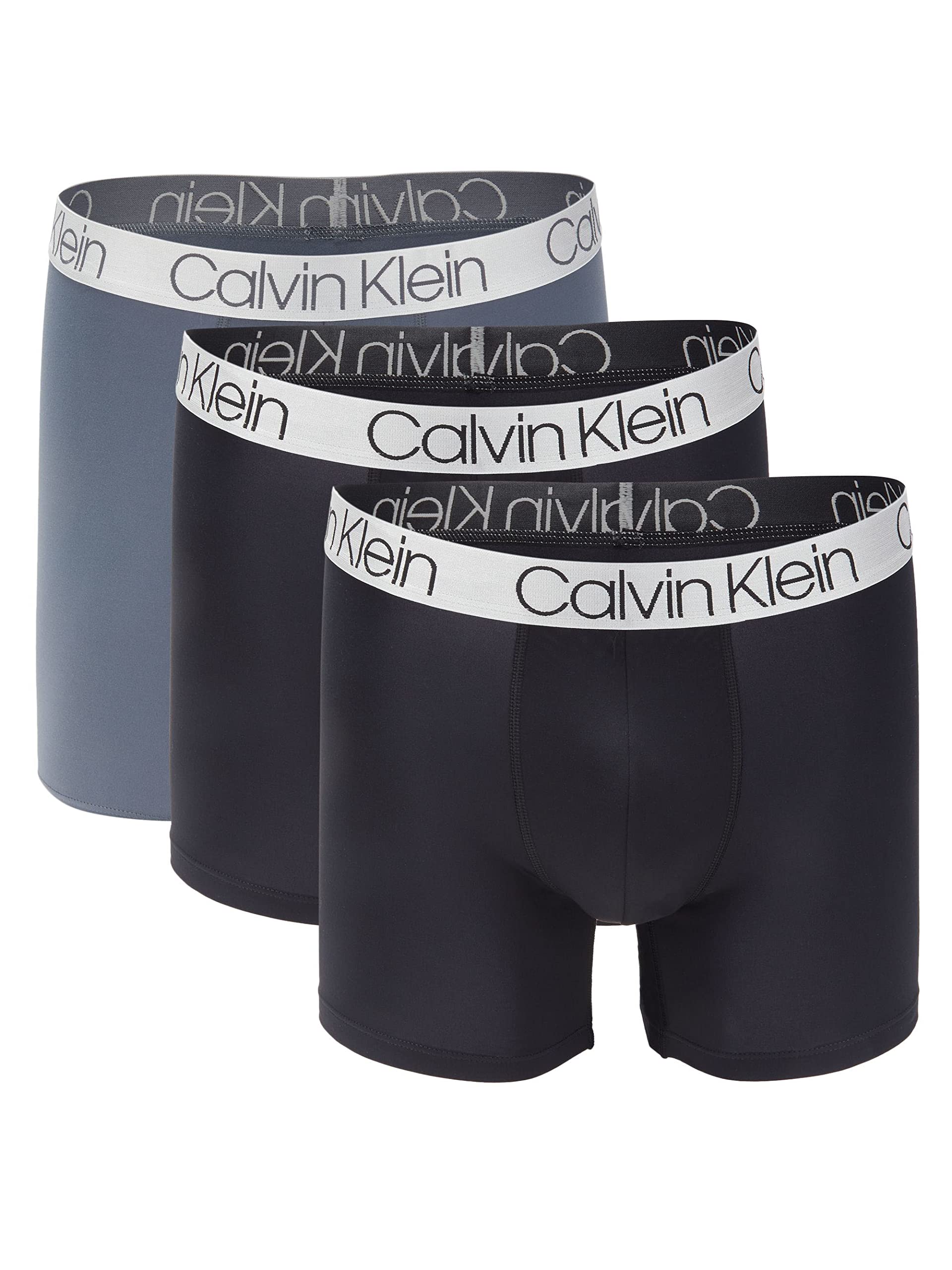 Foto 2 pulgar | Bóxer Calvin Klein de Microfibra para Hombre 3 Piezas EG - Venta Internacional