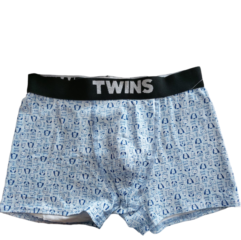 Boxer Para Caballero Biker-estampado Twins