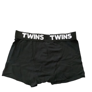 Foto 2 | Boxer Para Caballero Biker-negro Liso Twins