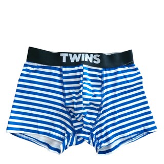 Foto 1 | Boxer Para Caballero Biker-azul/blanco Twins