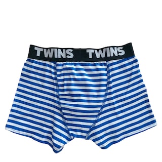 Foto 2 | Boxer Para Caballero Biker-azul/blanco Twins