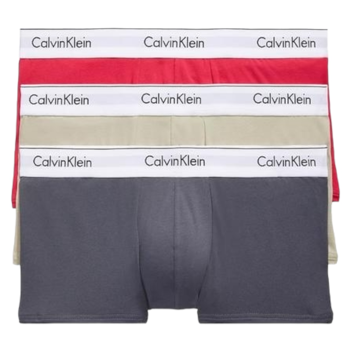 Foto 2 pulgar | Boxer Low Rase Trunk Calvin Klein 3 Pack