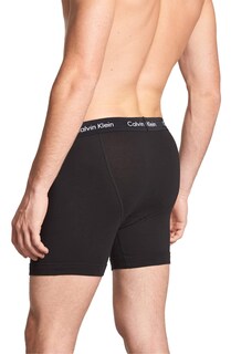 Foto 3 | Bóxer Calvin Klein Negros de Algodón Elástico para Hombre- Venta Internacional.