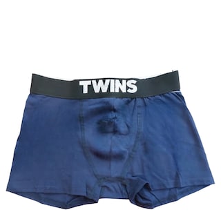 Foto 1 | Ropa Interior Para Caballero Azul Liso Twins