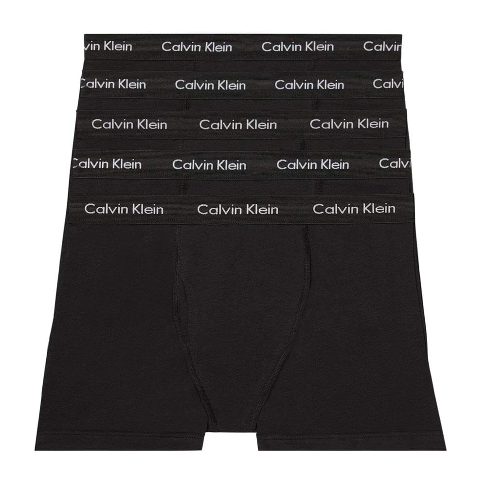 Foto 2 pulgar | Bóxer Calvin Klein Negros para Hombre 5 Piezas - Venta Internacional