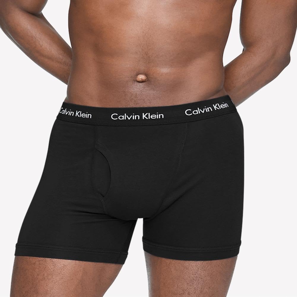 Foto 3 pulgar | Bóxer Calvin Klein Negros para Hombre 5 Piezas - Venta Internacional