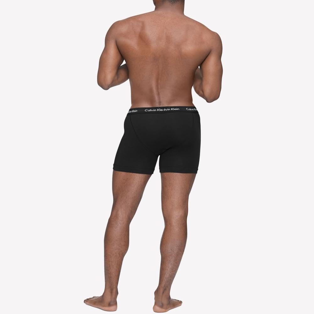 Foto 4 pulgar | Bóxer Calvin Klein Negros para Hombre 5 Piezas - Venta Internacional