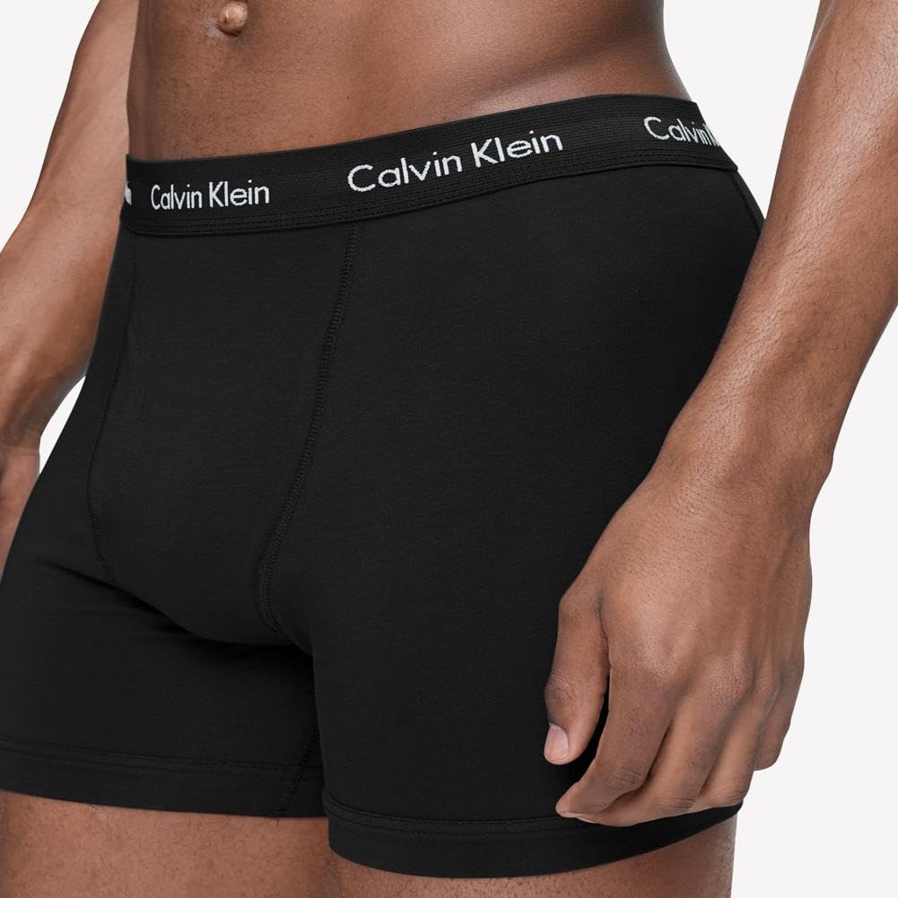 Foto 5 pulgar | Bóxer Calvin Klein Negros para Hombre 5 Piezas - Venta Internacional