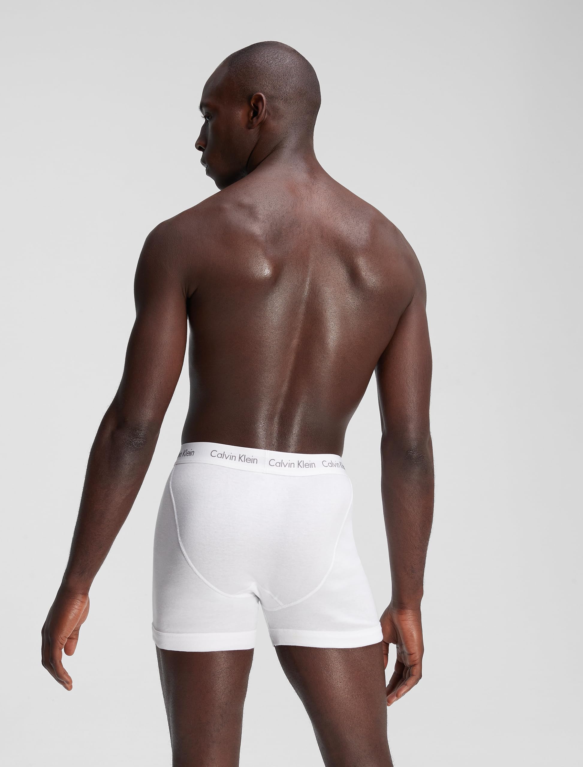 Foto 4 | Bóxer Calvin Klein Blancos 5 Piezas para Hombre-Venta Internacional