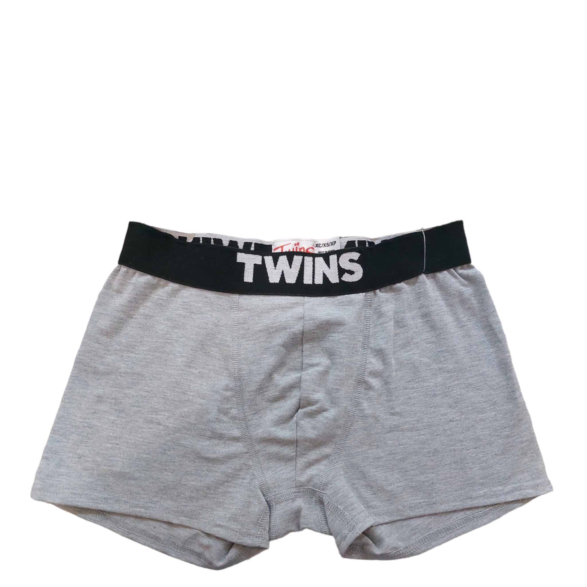 Foto 2 pulgar | Boxer Biker-gris Liso Twins